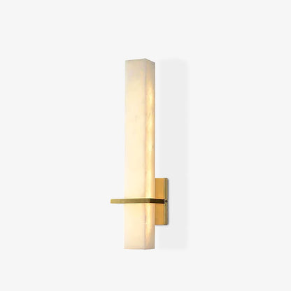 Moderne Alabaster Wandlamp Messing LED Binnen Wandlamp