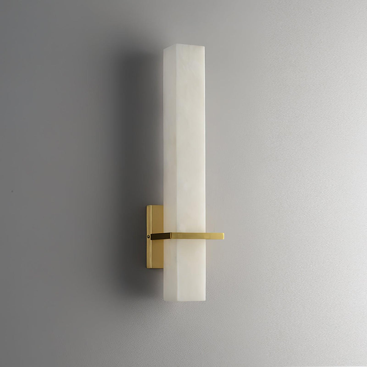 Moderne Alabaster Wandlamp Messing LED Binnen Wandlamp