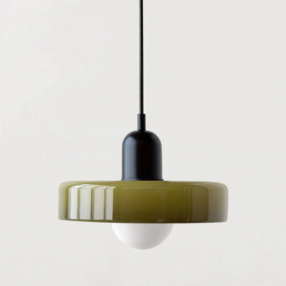 Glarefusion Modern Bauhaus Glas LED Hanglamp