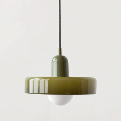 Glarefusion Modern Bauhaus Glas LED Hanglamp