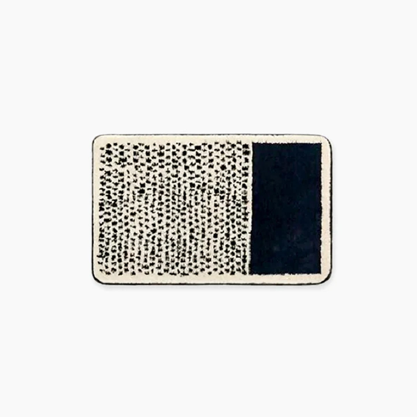 NordicFlow – Luxe Handgemaakte Badmat met Abstract Design voor Stijlvolle Badkamers