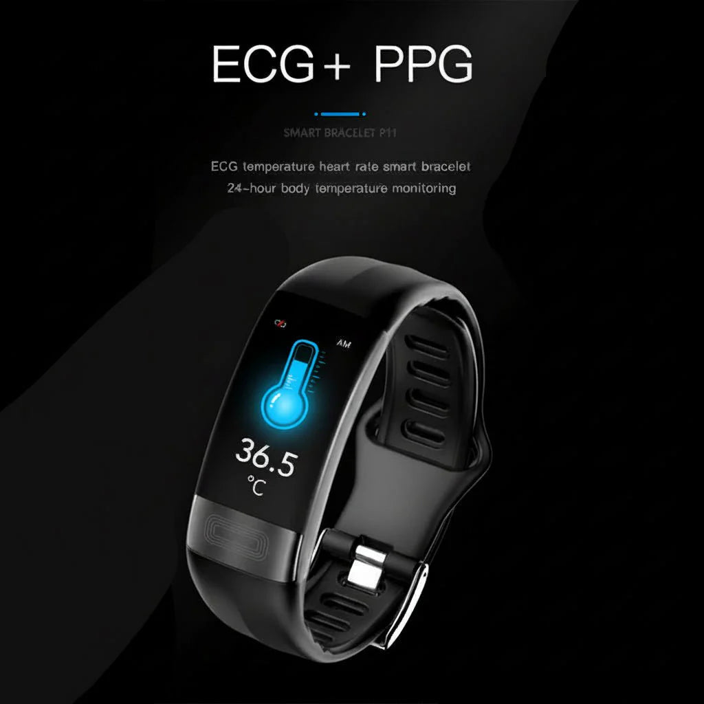 BIOWATCH – Slimme horloge met ECG, bloeddruk- en slaapmonitoring