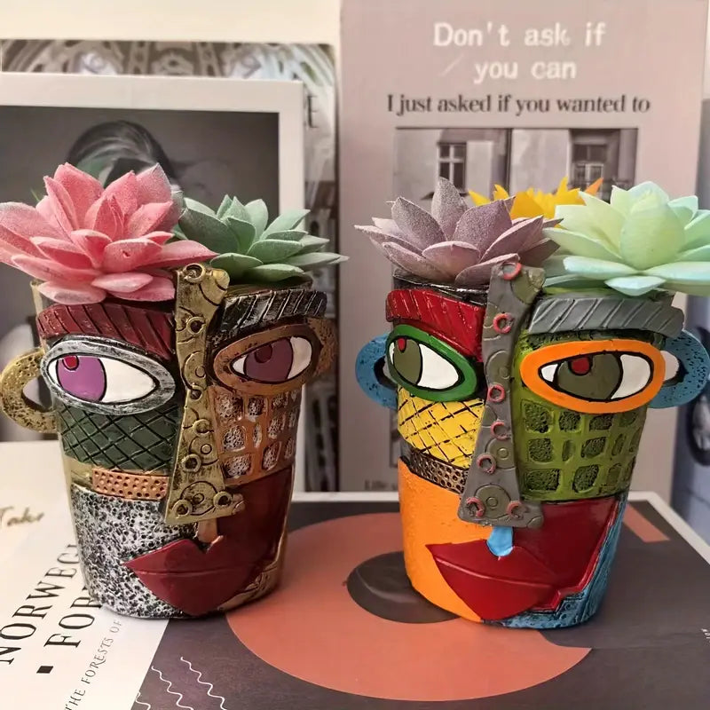 Picasso Pot™ - Abstracte Gezichtsplant