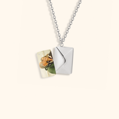 ForeverLove | Envelop ketting met foto