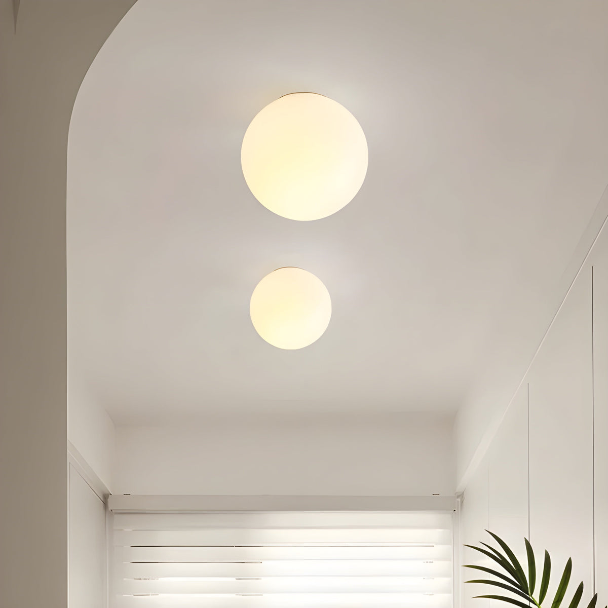 Moderne Frosted Glas Wandlamp