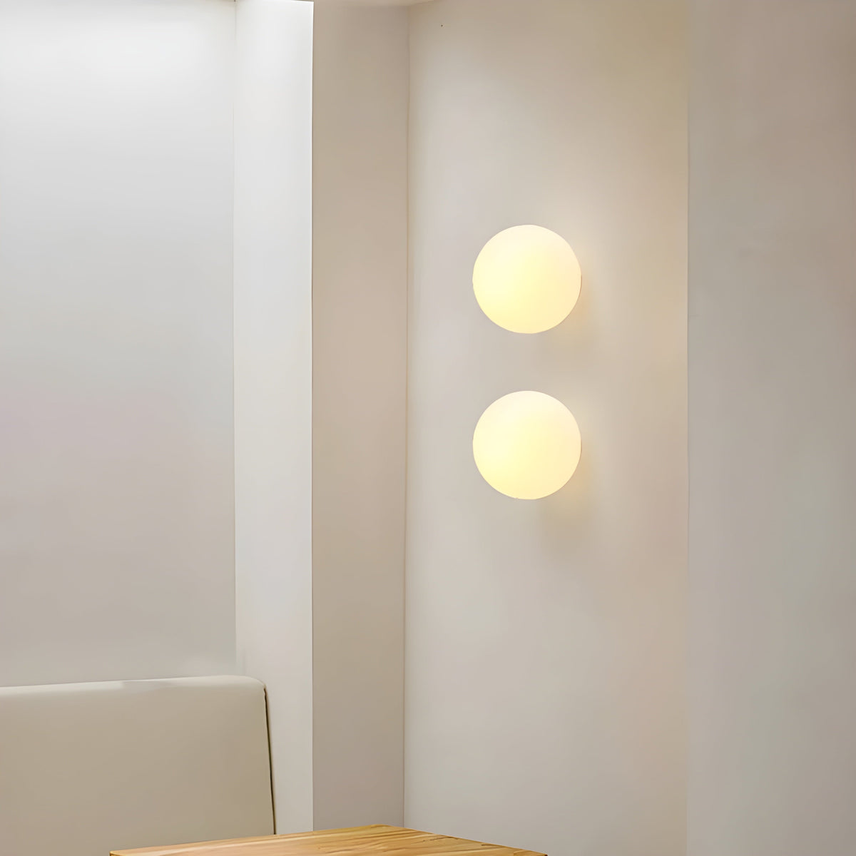 Moderne Frosted Glas Wandlamp