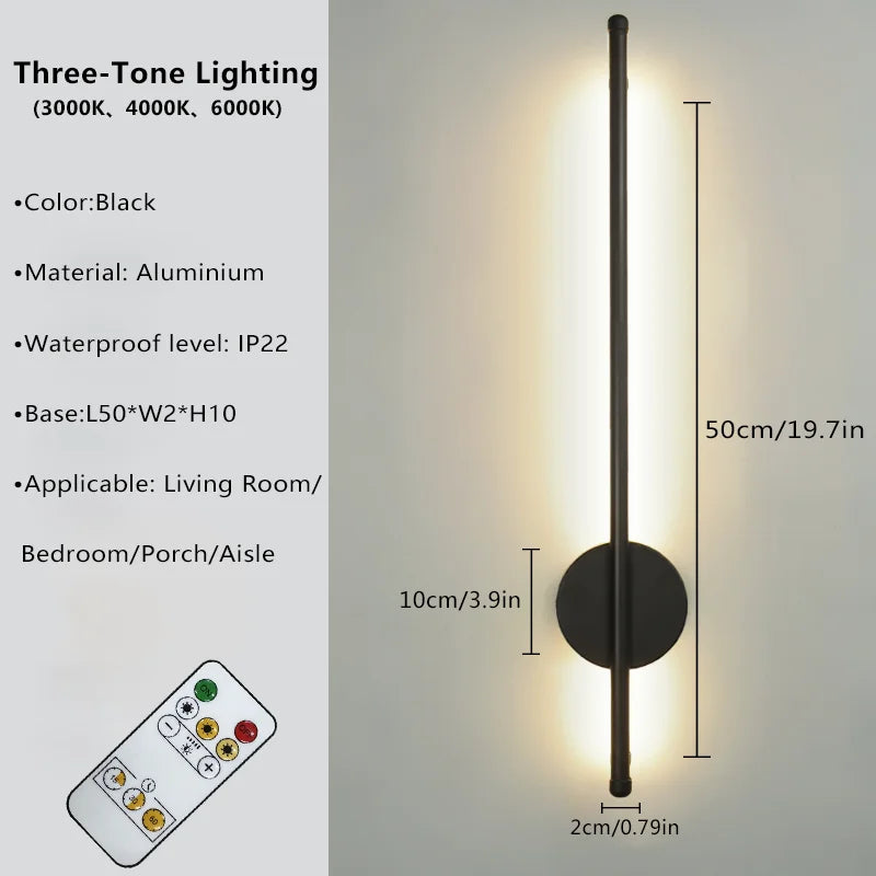 Magnetische Oplaadbare LED Wandlamp