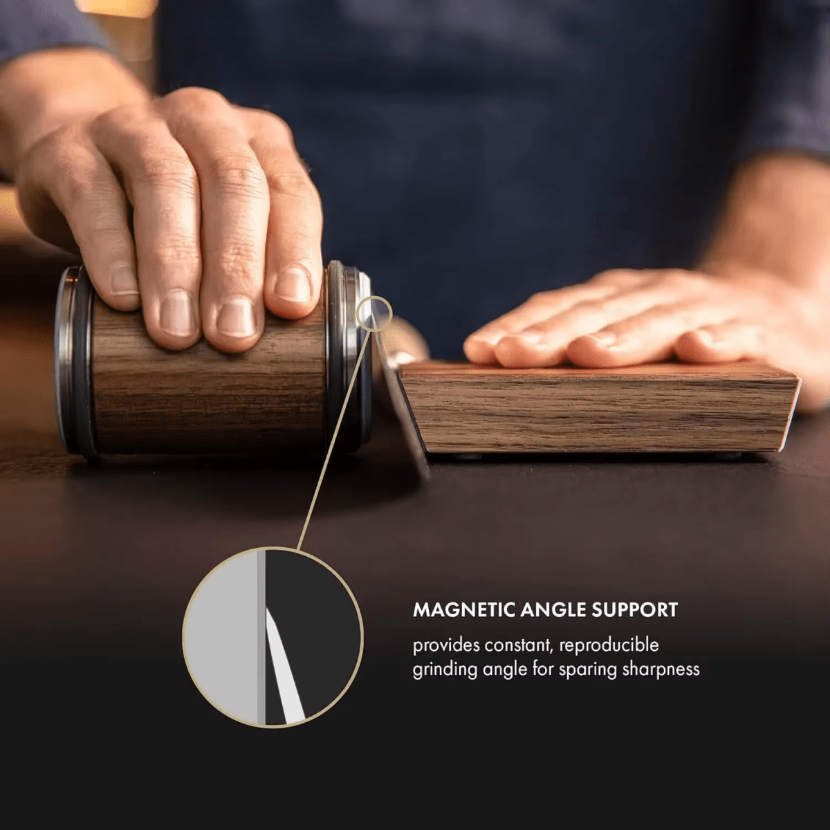 SHARPEDGE – Professionele Messenslijper met Diamantroller