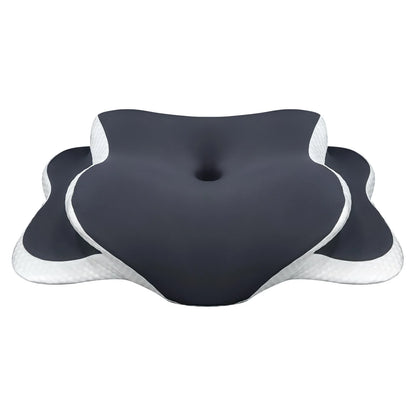 Geheugen Schuim Kussen Cervicaal Kussen Nekpijn Verlichting Contour Ergonomisch Orthopedisch Nekondersteuning voor Zij-, Rug-, Maagslapers Cadeau
