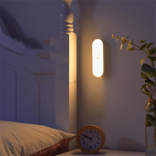 LumiSafe – Slimme Bewegingssensor Wandlamp met Oplaadbare Functionaliteit
