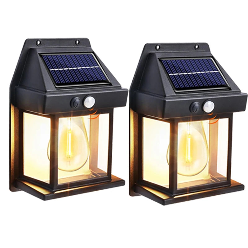 Solar Buitenlamp met Bewegingssensor - Waterdicht IP65