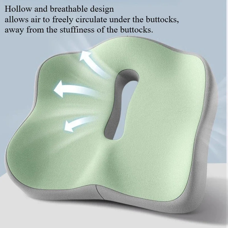 3D Ergonomisch Geheugenschuim Zitkussen