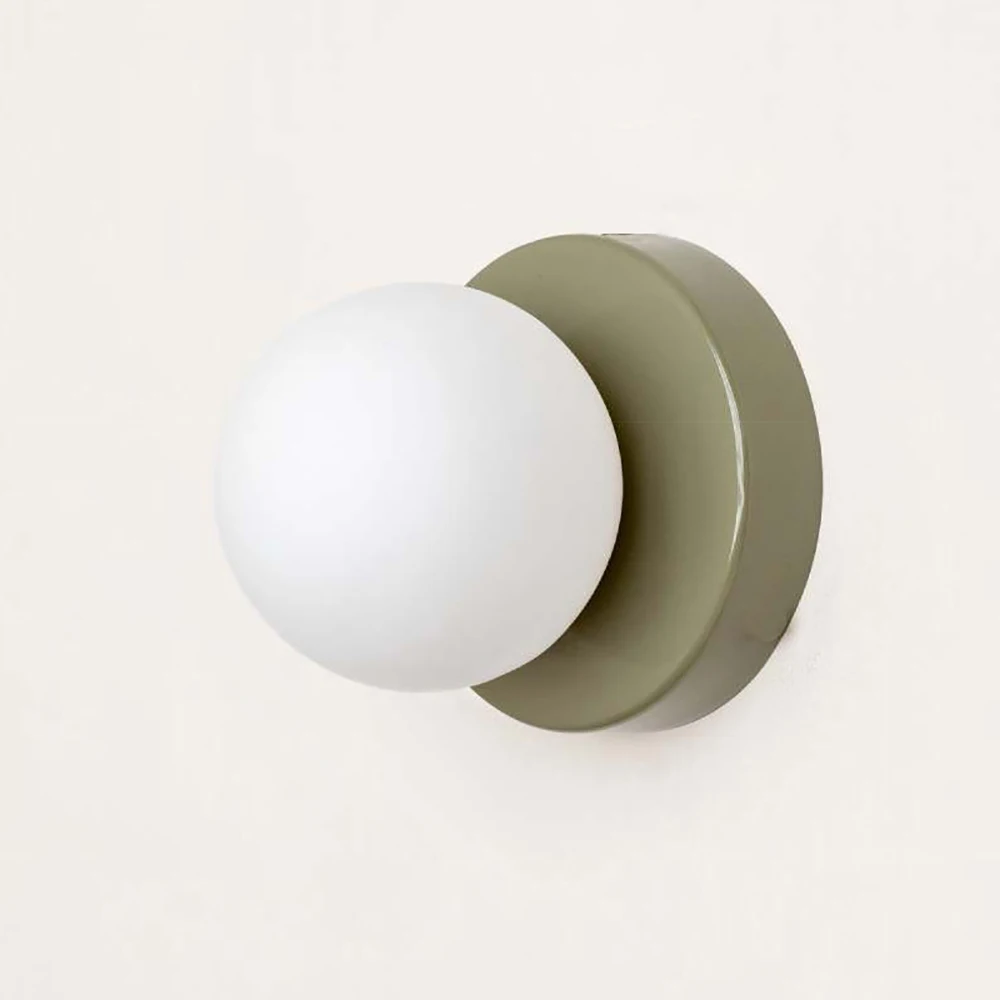 Moderne Scandinavische Glazen Bol Wandlamp - G9 LED Lamp