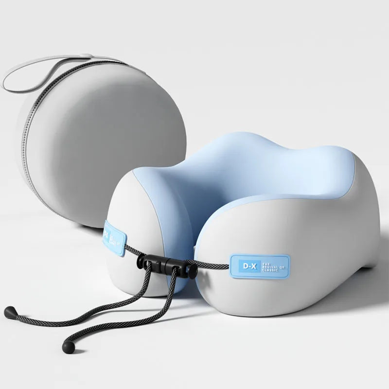 U-Vorm Traagschuim Reiskussen - Ergonomisch Neksteun Kussen