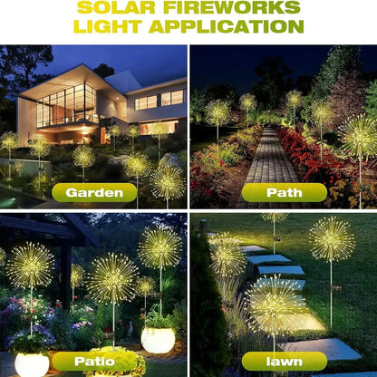 Solar Vuurwerk Tuinverlichting