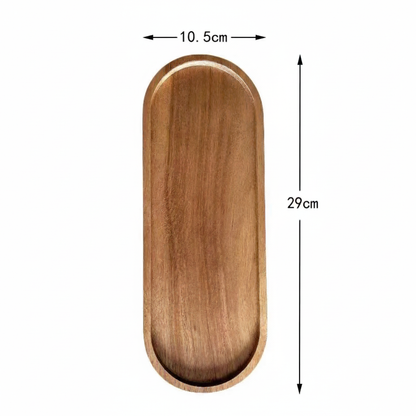 AurumWood Luxe Dienblad – Handgemaakt Houten Design voor een Stijlvolle Koffiemoment