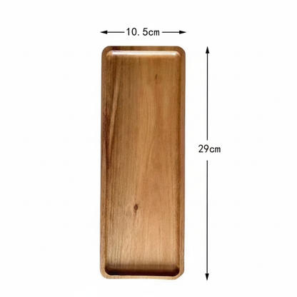 AurumWood Luxe Dienblad – Handgemaakt Houten Design voor een Stijlvolle Koffiemoment