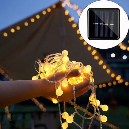 Solar -aangedreven feestverlichting