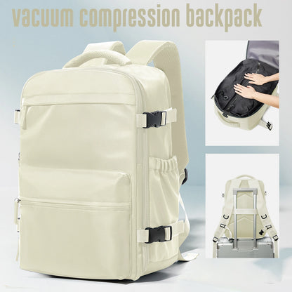 Vacuüm Compressie Rugzak - Uitbreidbare 15,6" Laptop Reistas