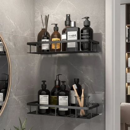 NORDICSHELF - Plank met Lijm voor de Badkamer – Boorvrij & Stijlvol voor Elke Badkamer