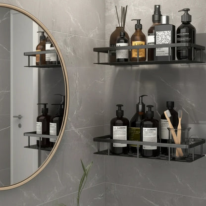 NORDICSHELF - Plank met Lijm voor de Badkamer – Boorvrij & Stijlvol voor Elke Badkamer