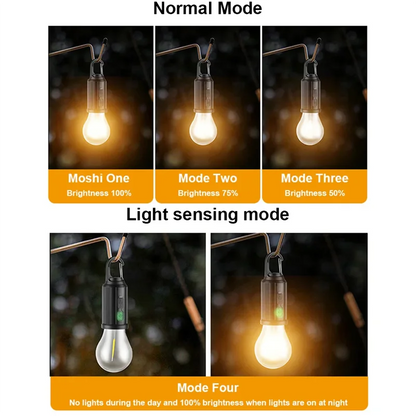Draagbare Solar Camping LED Lamp