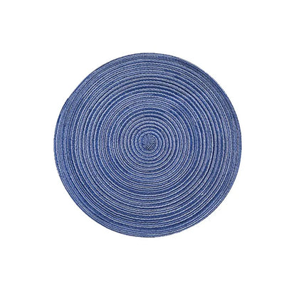 Ronde Gevlochten Katoenen Placemats & Onderzetters - Hittebestendig