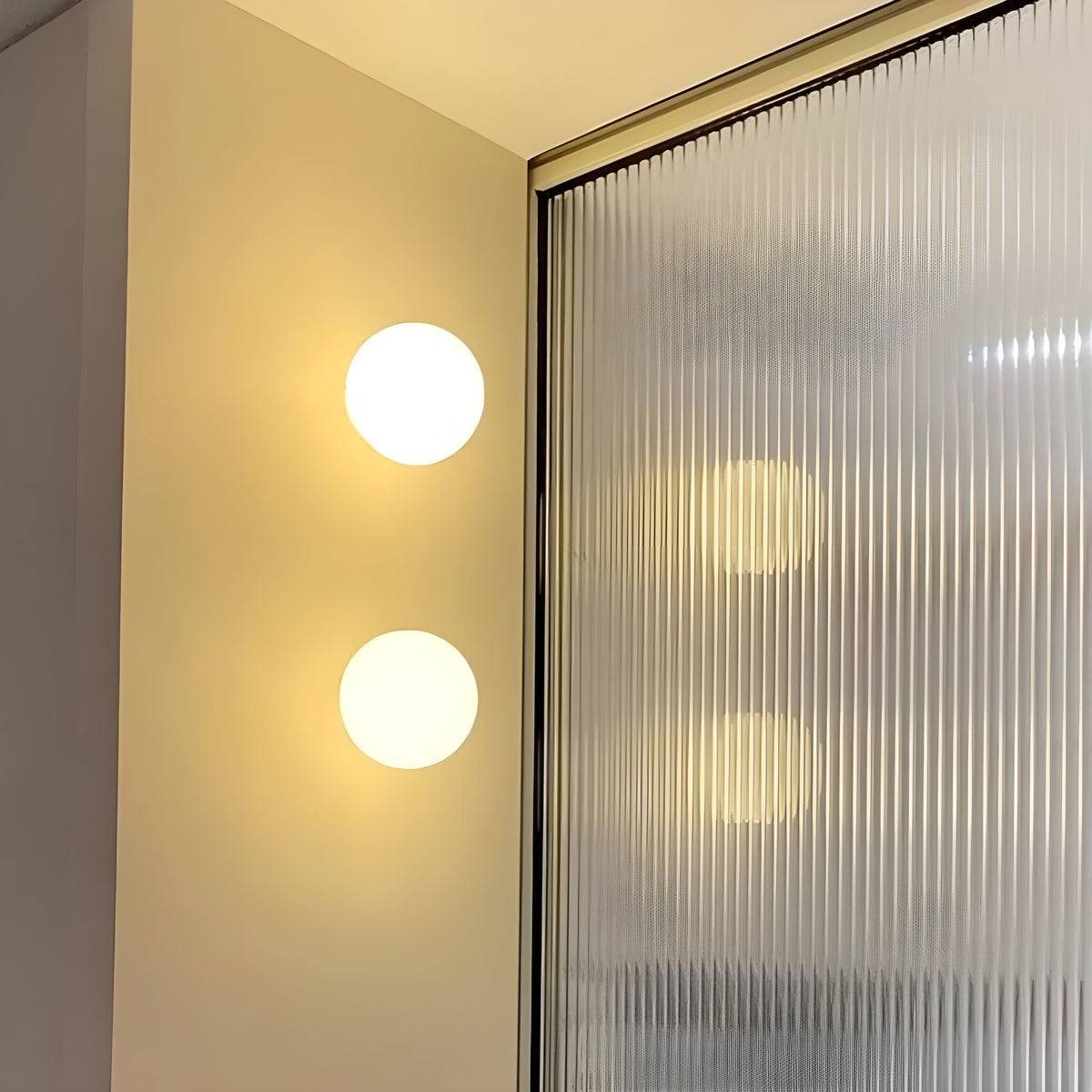 Moderne Frosted Glas Wandlamp