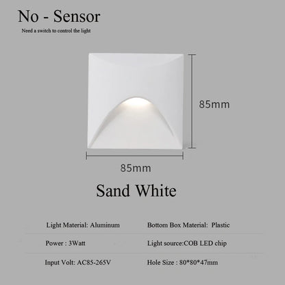 IP65 Waterdichte LED Traplamp | Inbouw Stapverlichting