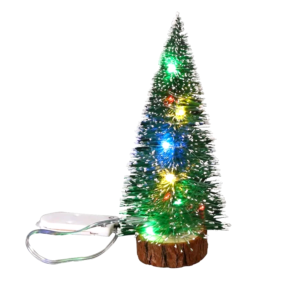 Mini LED Verlichte Kunst Kerstboom