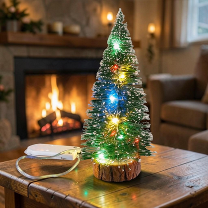 Mini LED Verlichte Kunst Kerstboom