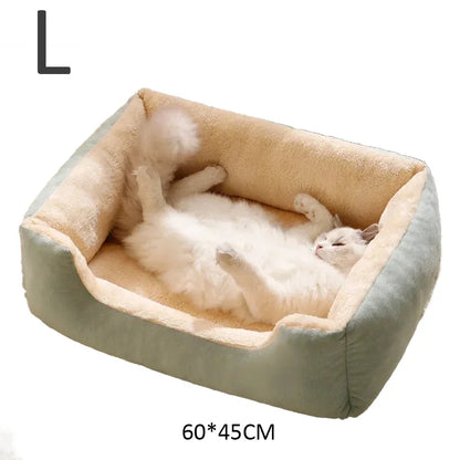 Zachte Pluche Kattenmand - Ademend Rechthoekig Kussen
