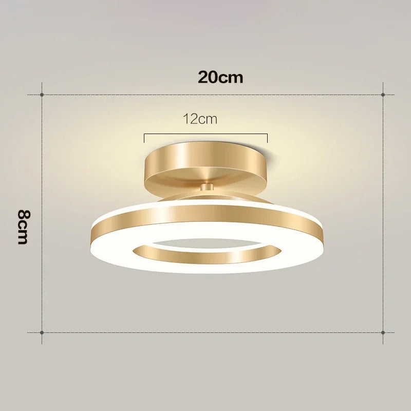 Moderne Ronde LED Plafondlamp - 3 Lichtkleuren Opbouwlamp