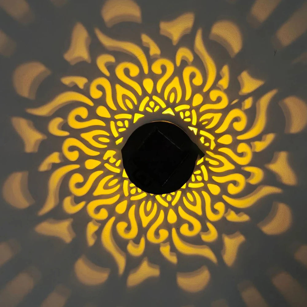 Luxe Solar Mandala Wandlamp