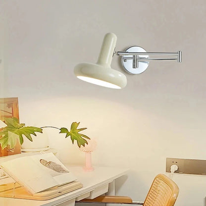 Retro Uittrekbare Zwenkarm Wandlamp - Vintage LED Wandlamp