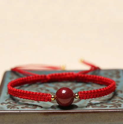 Rode Draad van het Lot Armband