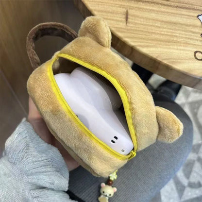 Kawaii Rilakkuma Make-up Tas - Pluche Reisetui & Cosmetica Organizer