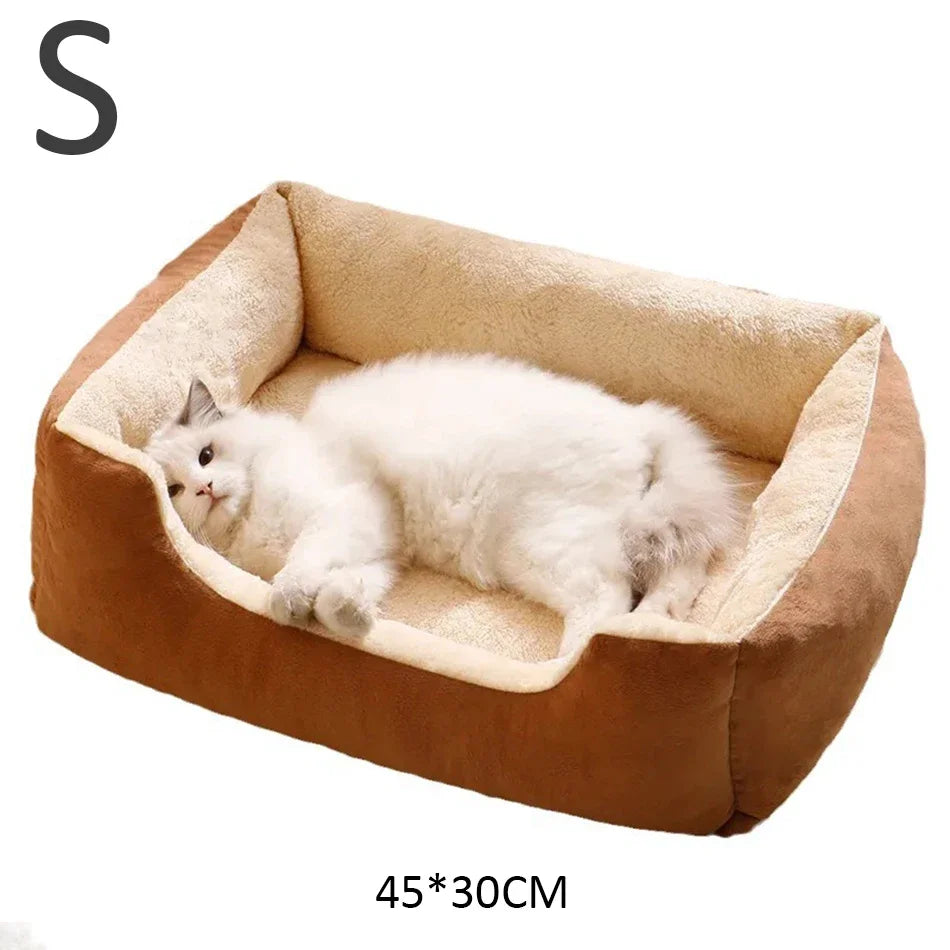 Zachte Pluche Kattenmand - Ademend Rechthoekig Kussen