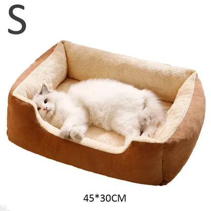 Zachte Pluche Kattenmand - Ademend Rechthoekig Kussen