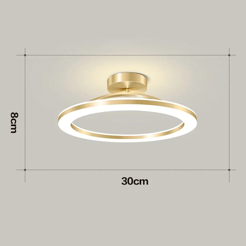 Moderne Ronde LED Plafondlamp - 3 Lichtkleuren Opbouwlamp