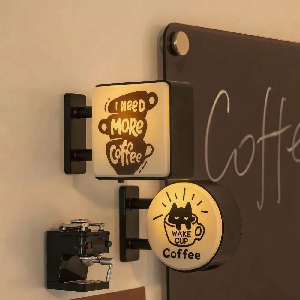 LED Koffie Hoek Verlichte Koelkast Magneet