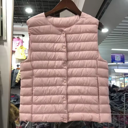 Stijlvolle Dames Winterbodywarmer