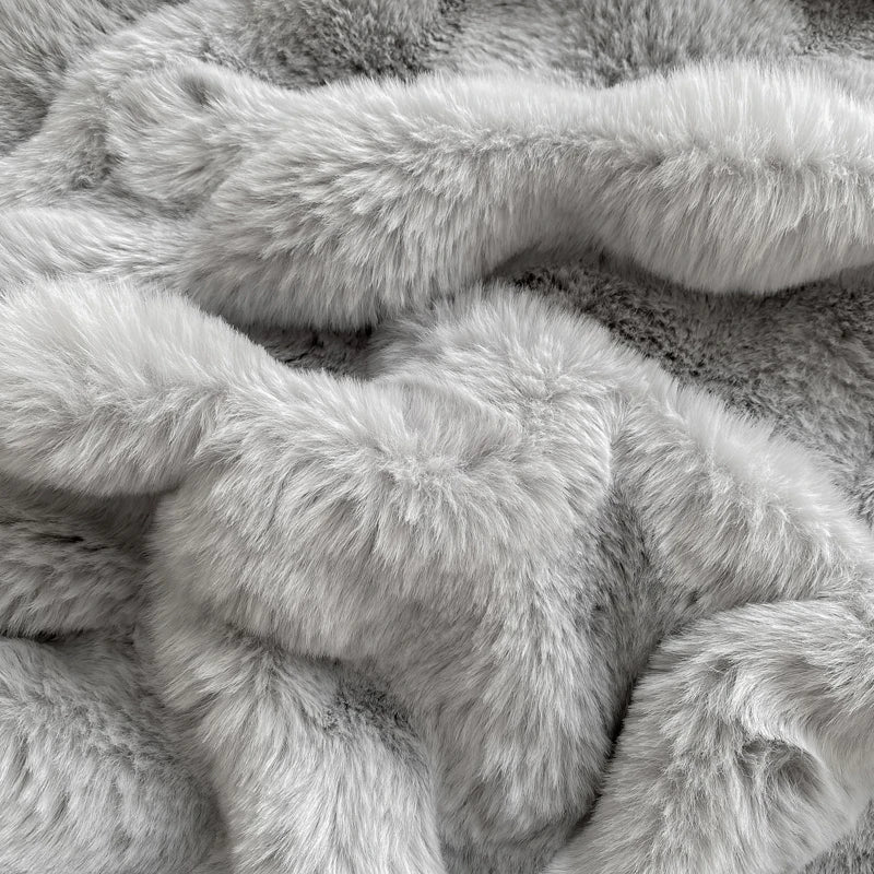 Dikke Pluche Fleece Winter Hoeslaken - Warm Elastisch Hoeslaken
