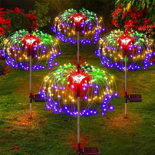 Solar Vuurwerk Tuinverlichting