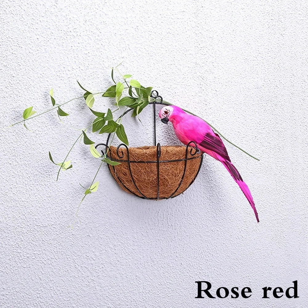 Realistische Kunst Papegaai met Veren - Tuin & Terras Decoratie