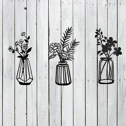 VerdantGrace Wanddecoratie Set