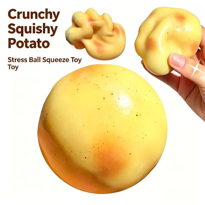Realistische Aardappel Anti-Stress Bal Squishy - Rekbaar Fidget Speelgoed