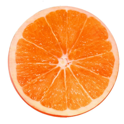 Comfortabele zachte speelgoed Tuin Eetkamer Buitenbank Ronde stoel kussens Fruit Zitkussens Zitkussens