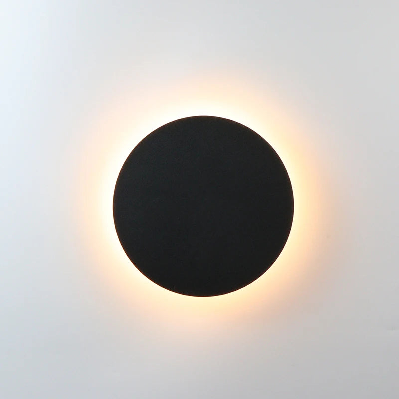 Moderne Eclipse Ronde LED Wandlamp - 12W Backlight | Shop