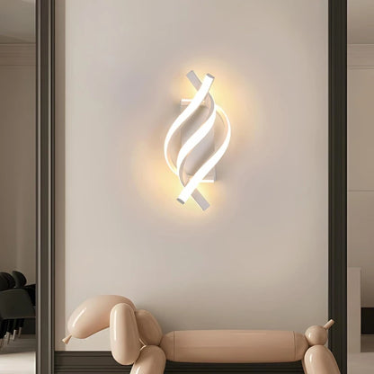 Moderne Wave LED Wandlamp